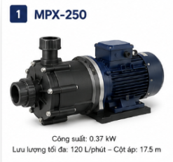 Máy bơm dẫn động từ MPX-250