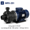 Máy bơm dẫn động từ MPX-251