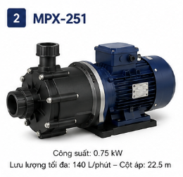 Máy bơm dẫn động từ MPX-251 Máy bơm dẫn động từ MPX-251