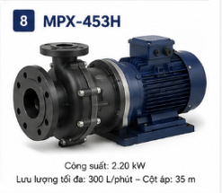 Máy bơm dẫn động từ MPX-453H