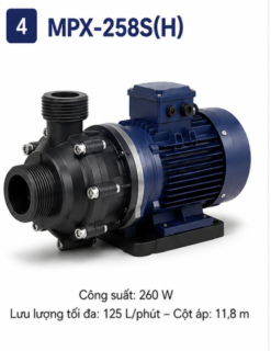 Máy bơm dẫn động từ MPX-258S(H)